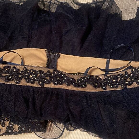 Jodi Kristopher 2 Piece Homecoming Dance Party Halter Dress Size 7 - Picture 10 of 10